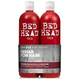 Bed Head by Tigi Urban Antidotes Resurrection Shampoo und Conditioner für geschädigtes Haar, 750 ml, 2 Stück