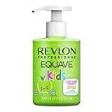 EQUAVE Kids Apple Shampoo, 300 ml, sanftes Kindershampoo mit hypoallergener Gel-Formel, angereichert mit Vitamin B, Pflegeshampoo speziell für die Haare von Kindern